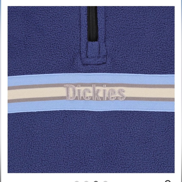 Fleece quarter zip from Dickies, thick fleece, keeps it warm even in winter - Picture 4 of 11